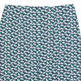 BODEN Womens Trumpet Skirt Blue Knee Length Floral UK 14