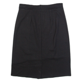 MONSOON Womens Pencil Skirt Black Knee Length UK 8