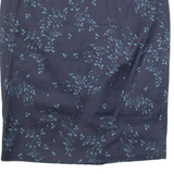 JIGSAW Womens Pencil Skirt Blue Knee Length Floral UK 10