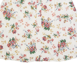 SUPERDRY Womens Straight Skirt Cream Short Floral XS