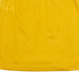 MISSONI SPORT Womens Pleated Skirt Yellow Knee Length 90s S