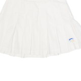 SLAZENGER Womens Pleated Skirt White Short XS