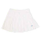 SLAZENGER Womens Pleated Skirt White Short XS