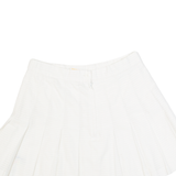 SLAZENGER Womens Pleated Skirt White Short XS