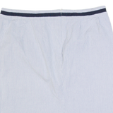 BODEN Womens Pencil Skirt Blue Knee Length Striped UK 16