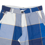 O'NEILL Mens Chino Shorts Blue Check S W28