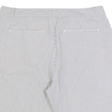 LAUREN RALPH LAUREN Womens Chino Shorts Grey Striped M W32