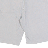 LAUREN RALPH LAUREN Womens Chino Shorts Grey Striped M W32