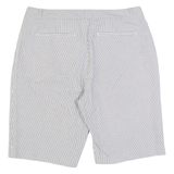 LAUREN RALPH LAUREN Womens Chino Shorts Grey Striped M W32