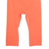GYMSHARK 3/4 Length Activewear Womens Sports Shorts Pink Slim S W24
