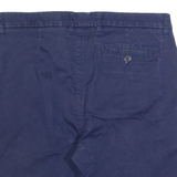 BEN SHERMAN Mens Chino Shorts Blue L W36