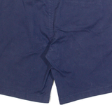 BEN SHERMAN Mens Chino Shorts Blue L W36
