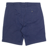 BEN SHERMAN Mens Chino Shorts Blue L W36