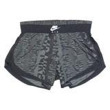 NIKE AIR Womens Sports Shorts Grey Relaxed Crazy Pattern M W30