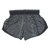NIKE AIR Womens Sports Shorts Grey Relaxed Crazy Pattern M W30