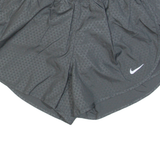 NIKE Womens Sports Shorts Grey Relaxed XS W26