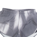 NIKE Womens Sports Shorts Grey Relaxed Spotted XS W26