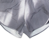 NIKE Womens Sports Shorts Grey Relaxed Spotted XS W26