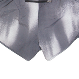 NIKE Womens Sports Shorts Grey Relaxed Spotted XS W26