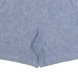 LANDS END Womens Casual Shorts Blue UK 10 W28