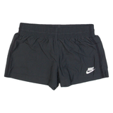 NIKE Womens Sports Shorts Black Relaxed XS W26