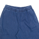 LANDS END Womens Casual Shorts Blue Relaxed XS W24