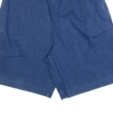LANDS END Womens Casual Shorts Blue Relaxed XS W24