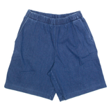 LANDS END Womens Casual Shorts Blue Relaxed XS W24
