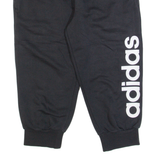 ADIDAS 3/4 Length Womens Casual Shorts Black S W26