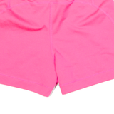 NIKE Womens Sports Shorts Pink Slim XS W20