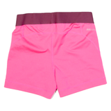 NIKE Womens Sports Shorts Pink Slim XS W20