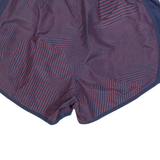 UNDER ARMOUR Womens Sports Shorts Blue Relaxed Spotted XS W24