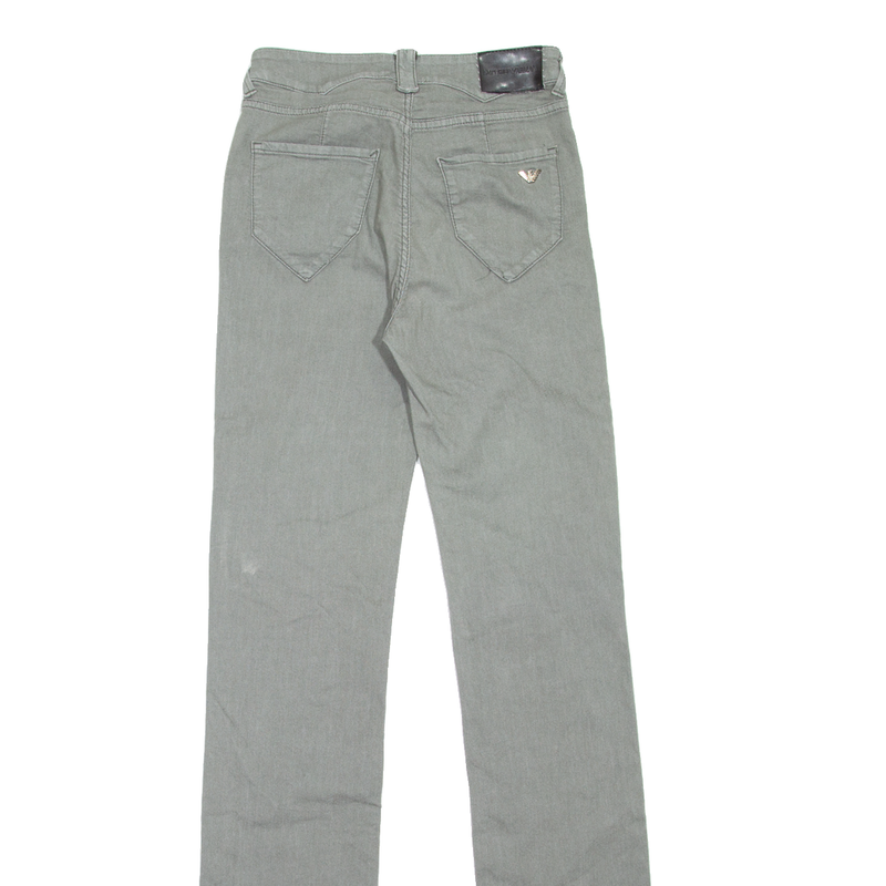 EMPORIO ARMANI Womens Jeans Grey Slim Straight W27 L35
