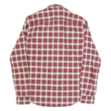RALPH LAUREN DENIM & SUPPLY Mens Shirt Red Plaid Long Sleeve S