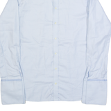 TED BAKER Mens Formal Shirt Blue Long Sleeve M