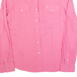 TRUE RELIGION Womens Plain Shirt Pink Long Sleeve XL
