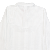 WHITE STUFF Womens Plain Shirt White Long Sleeve UK 10