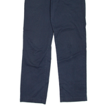 DICKIES Workwear Womens Trousers Blue Slim Tapered W28 L28