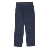 DICKIES Workwear Womens Trousers Blue Slim Tapered W28 L28