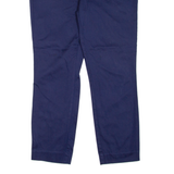 LAUREN RALPH LAUREN Womens Trousers Blue Regular Tapered W30 L26