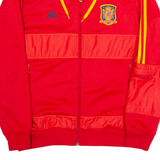 ADIDAS Spanish National Football Team Mens Track Jacket Red M
