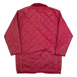 SPOTLITE Womens Quilted Jacket Red 90s XL