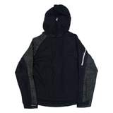 MAMMUT Womens Rain Jacket Black Hooded S