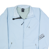ADIDAS Womens Jacket Blue UK 24