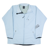 ADIDAS Womens Jacket Blue UK 24