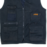 RESULT Utility Mens Gilet Blue M