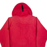 MAMMUT Womens Rain Jacket Red Hooded L