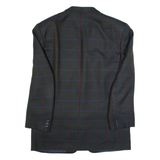 COLLECTIONS R. HETTLER Mens Blazer Jacket Grey Wool Check L