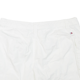 TOMMY HILFIGER Womens Casual Shorts White L W35