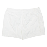 TOMMY HILFIGER Womens Casual Shorts White L W35